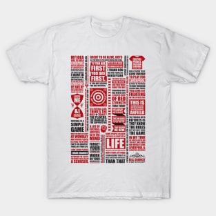 Shanklyisms – a collection of quotes from Bill Shankly T-Shirt